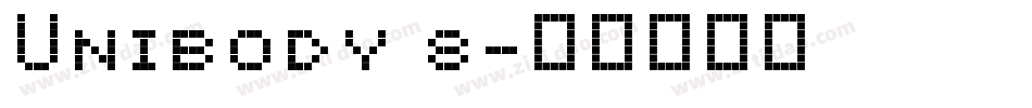 Unibody 8字体转换